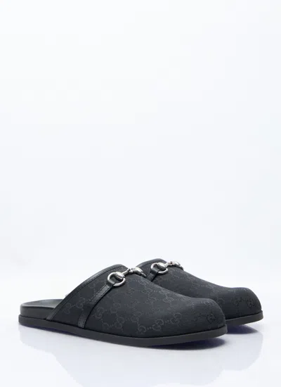 Gucci Morsetto Sabots In Black