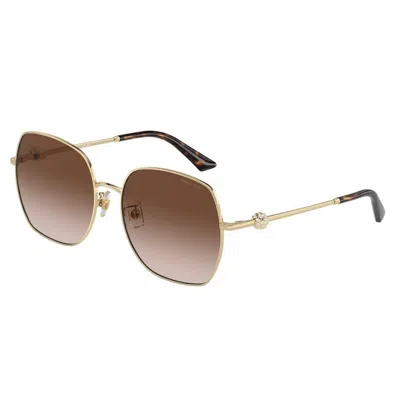Jimmy Choo Woman Sunglass Jc4008hd In Gold