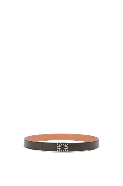 Loewe Anagram Belt In Smooth Calfskin In Blctanpall