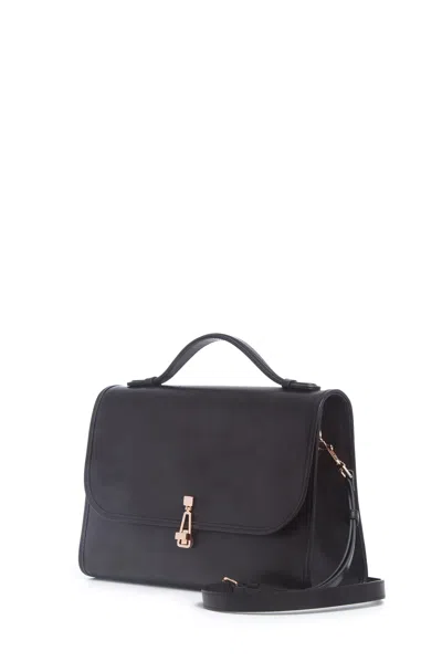Gabriela Hearst Large Leonora Bag In Black Leather In Black