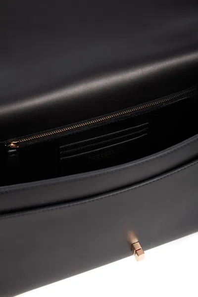 Gabriela Hearst Large Leonora Bag In Black Leather In Black