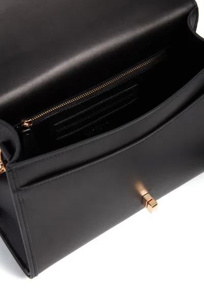 Gabriela Hearst Medium Leonora Bag In Black Leather In Black