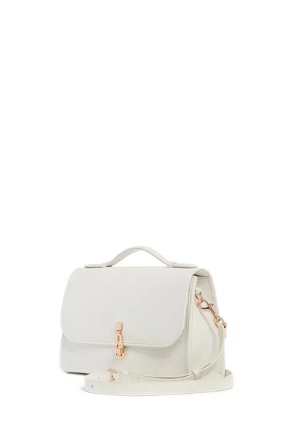 Gabriela Hearst Medium Leonora Bag In Ivory Grained Leather In Ivory