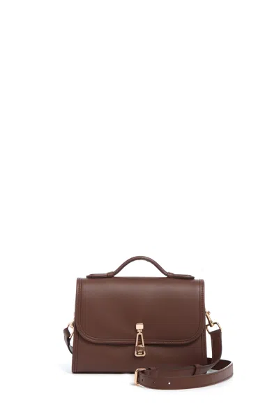 Gabriela Hearst Small Leonora Bag In Chocolate Leather In Chocolate