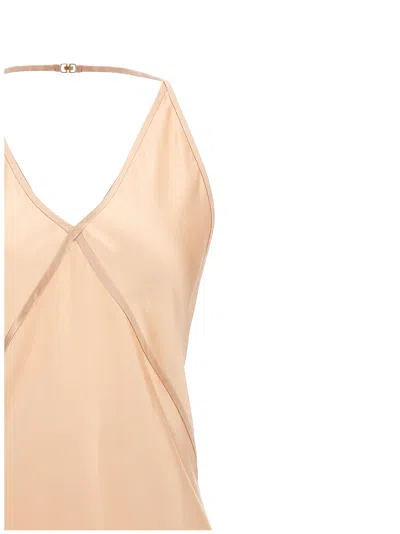 Shop Saint Laurent Satin Slip Dress