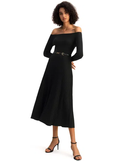 Lilysilk The Vivi Knit Dress In Black