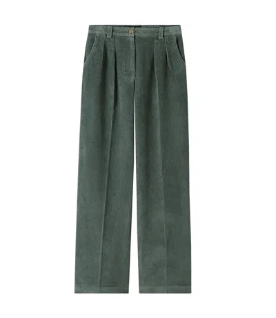 Apc Tressie Pants In Kac - Almond Green