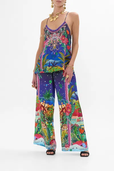 Camilla T Back Shoestring Top Midnight Muses