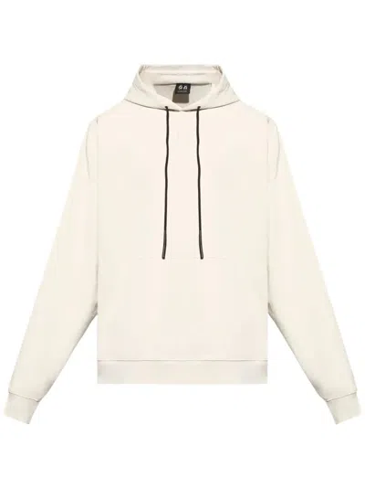 Shop 44 Label Group Hooded Sweatshirt With Logo Print On The Back In White