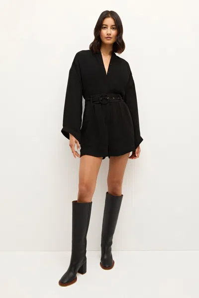 Marie Oliver Trina Romper In Black