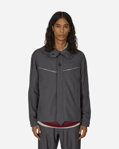 Kiko Kostadinov Ohne K-dart Jacket Iron In Grey