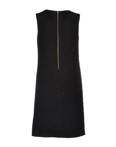 Shop Rochas Short Dress In Black