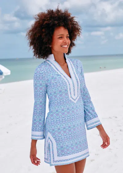 Final Sale Naples Tunic Dress In Multi