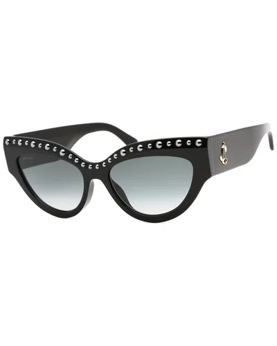 Jimmy Choo Women's Sonja/g/s 55mm Sunglasses In Black