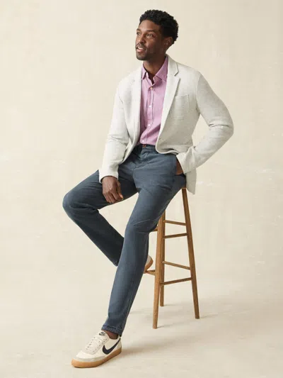 Faherty Coastline Chino Pants In Blue Nights