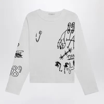 1989 Studio Scribble Knitted Sweater