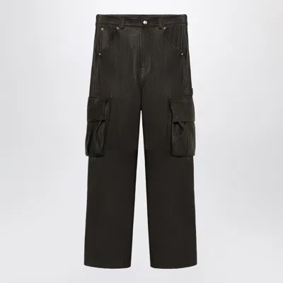 1989 Studio Intreccio Leather Cargo Pants