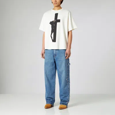 1989 Studio Over Denim Pants Crystals