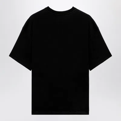 1989 Studio Solid Color Crew-neck T-shirt With Contrasting Logo