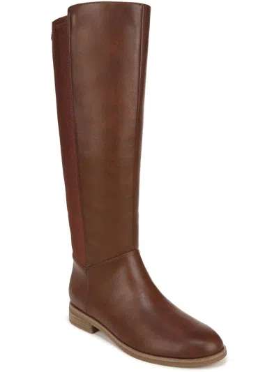 Dr. Scholl's Shoes Astir Zip Womens Faux Leather Tall Knee-high Boots In Multi