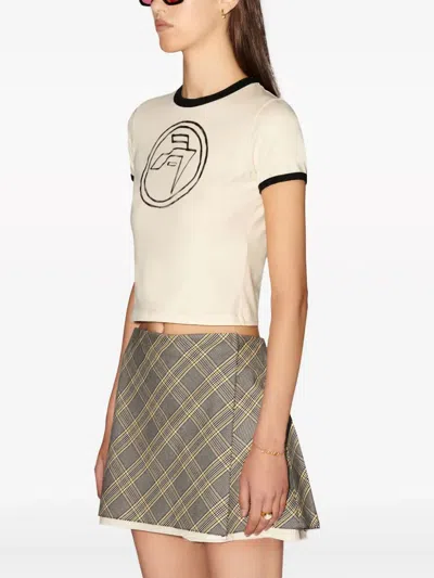 Ambush Emblem Print Cotton T-shirt