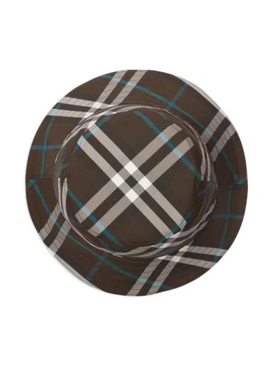 Burberry Ekd Check-print Bucket Hat