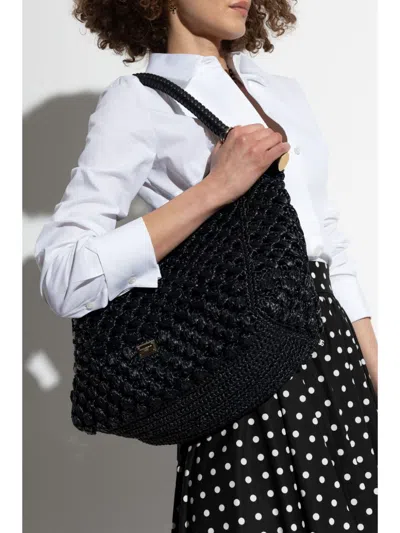 Dolce & Gabbana Women Sicily Crochet Handbag