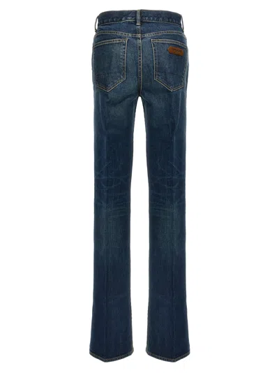 TOM FORD FLARED JEANS BLUE 