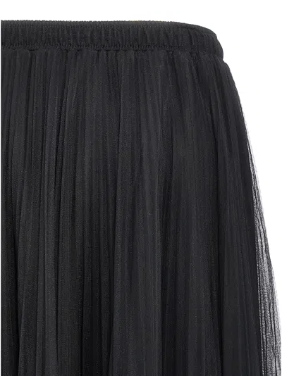 Shop Ermanno Scervino Pleated Tulle Skirt