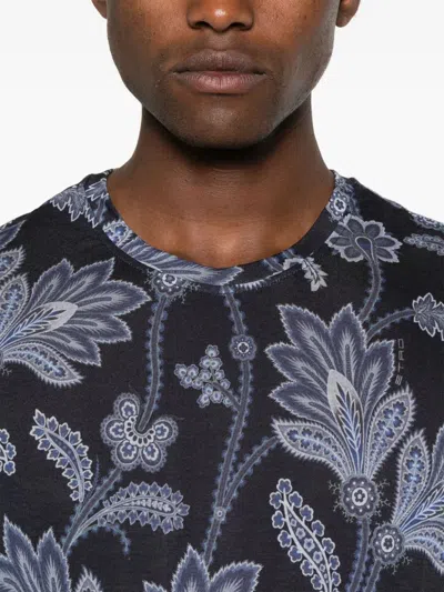 Shop Etro Floral T Shirt