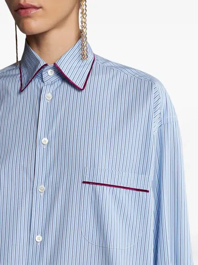 Etro Striped Long-sleeved Shirt
