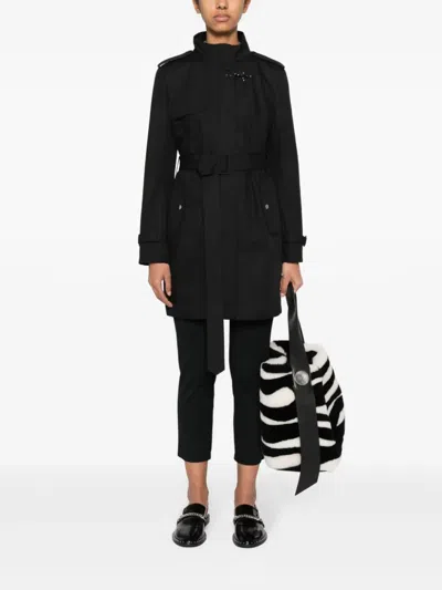 Fay Single Breasted Trench Coat