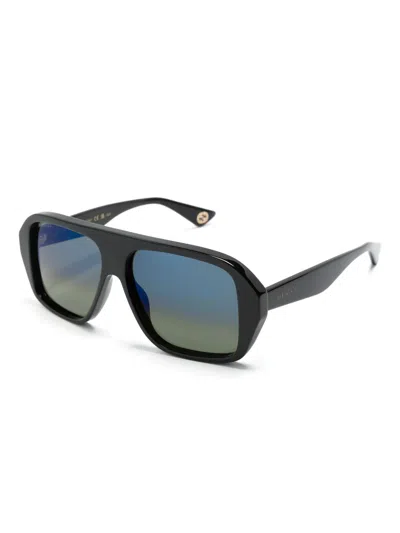 Shop Gucci Eyewear Sunglasses Navigator