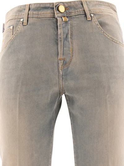 Shop Jacob Cohen "scott Cropped" Jeans