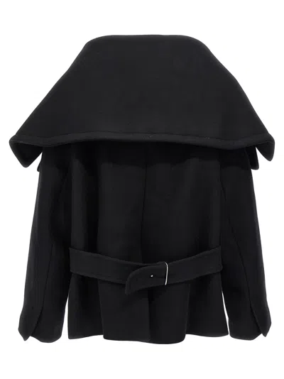 Jacquemus Le Caban Caruso Draped-collar Jacket Women