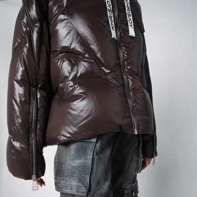 Khrisjoy Iconic Milano Down Jacket In Shiny Nylon