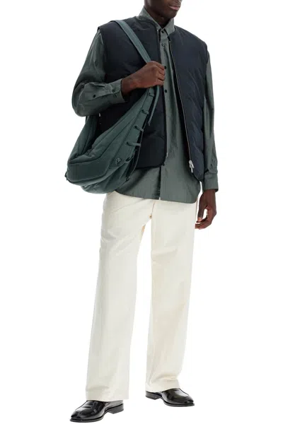 Shop Lemaire Straight Cut Pants With Belt