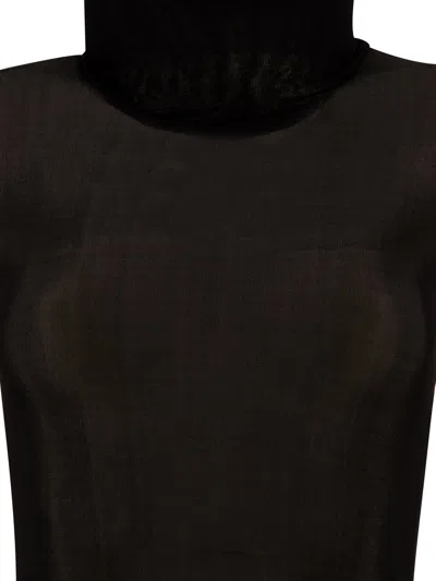 Shop Maison Margiela High Neck Bodysuit