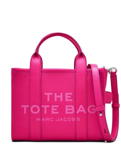 Shop Marc Jacobs The Leather Small Tote Bag