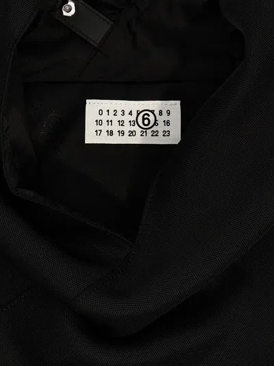 Mm6 Maison Margiela Mm6 By Maison Margiela 'classic Japanese' Shoulder Bag In Black