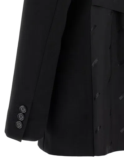 Moschino Single-breasted Blazer With Martingale Detail