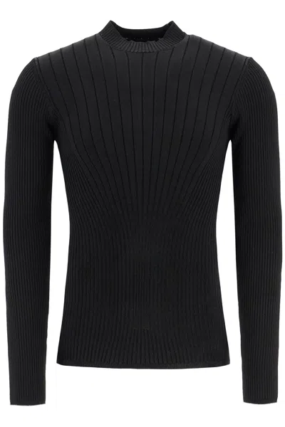 Shop Mugler Fitted Long Sleeved Top