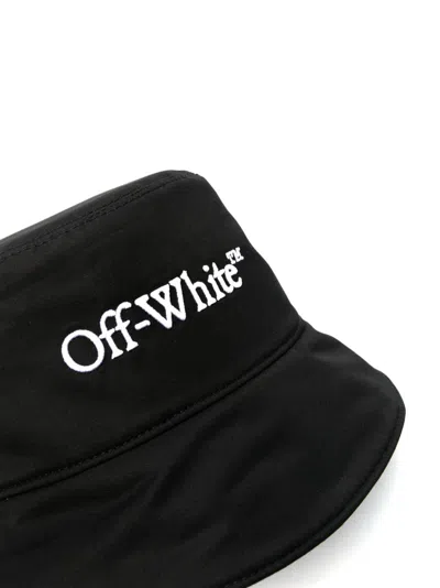 Off-white Off White Cappello Bucket Con Ricamo