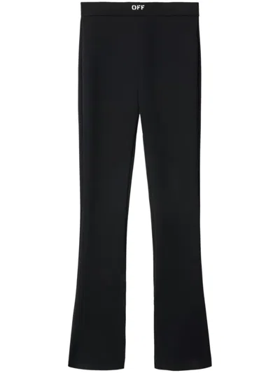 Off-white Leggings Con Spacco