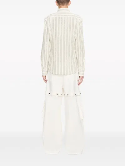 Off-white Convertible Logo-embroidered Cargo Jeans
