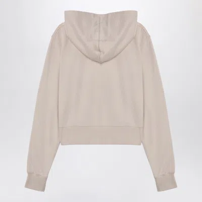 Palm Angels Logo Hoodie Light Beige