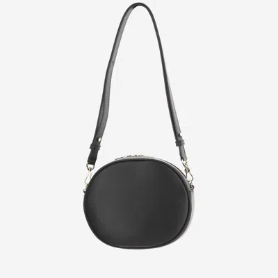 Patou Black Leather Le Jp Shoulder Bag