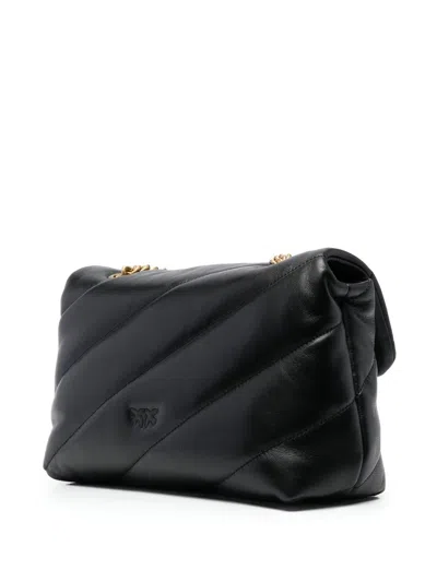 Pinko Love Baby Puff Leather Crossbody Bag