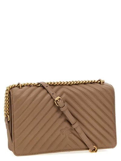 Pinko Mini Love Bag One Chevron