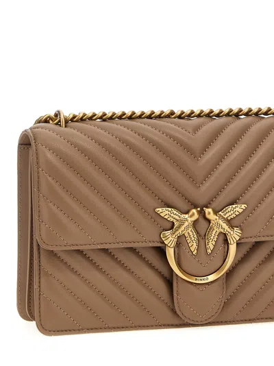 Pinko Mini Love Bag One Chevron